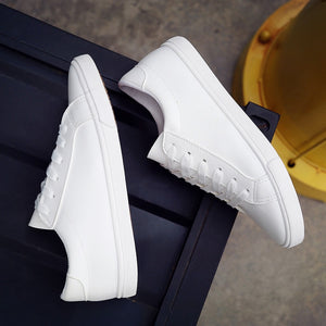 Classic Casual Shoes Woman Summer Lace-up Trainers Fashion Round Toe Shoes Women Vulcanize Shoes White Sneakers Women Shoes